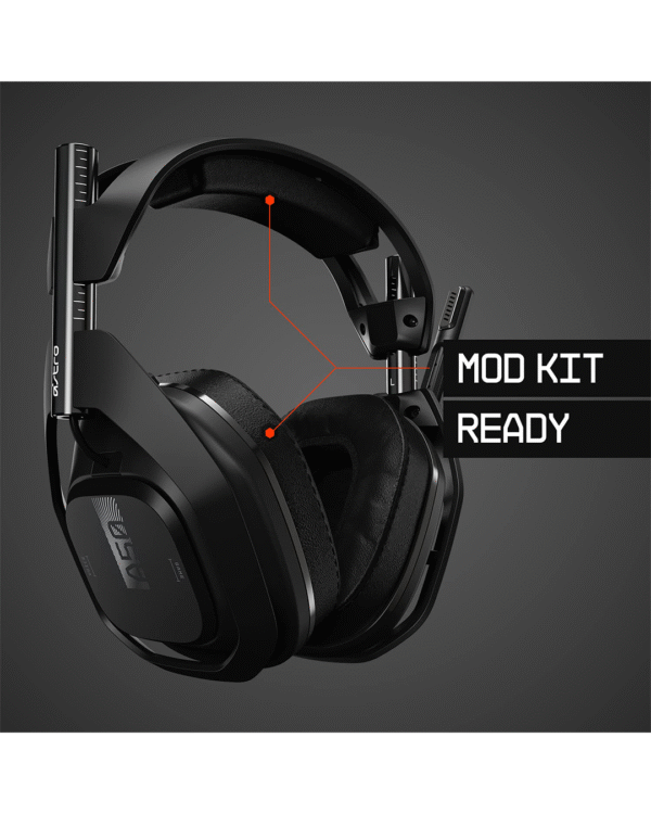 ASTRO Gaming A50 Wireless Headset + Base Station Gen 4 - Compatible With PS5, PS4, PC, Mac - Black/Silver - Image 5