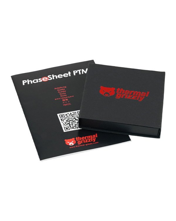 Thermal Grizzly - PhaseSheet PTM (50x40mm)- High-Performance Thermal pad with Phase Change Material | Durable, not electrically Conductive, for CPU, GPU & Electronics Cooling - Image 5