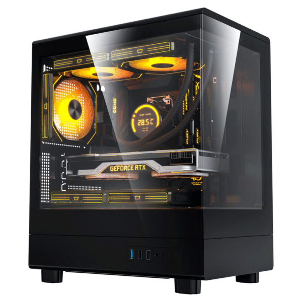 DarkFlash DB330M M-ATX Gaming Pc Case