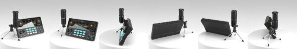 MAONO Podcast Equipment Bundle Audio mixer All-in-One Podcast Production Studio with 3.5mm Microphone for Live Streaming, Podcast Recording, PC, Smartphone, DJ MaonoCaster Lite (AU-AM200-S1) - Image 2