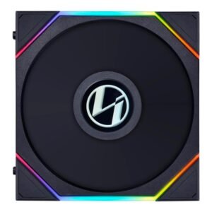 UNI FAN TL-LCD 140 Black (1pc)aRGB PWM with LCD Screen 140mm TBC RPM (1pcs) NO controller 28mm thickness