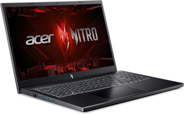 Acer Nitro V 15 ANV15-51-79G2 Gaming Laptop, 15.6" FHD IPS 165Hz Display, Intel Core i7-13620H, 16GB RAM, 512GB SSD, GeForce RTX 4060 8GB GPU, ENG K/B, Free DOS, Black - Image 5