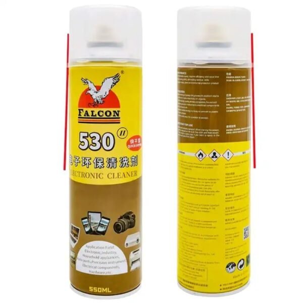 Falcon 530 Electronic Contact Cleaner Spray 550 ml - Image 3