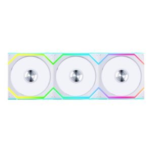 Lian Li Uni Fan SL 120 Wireless LCD 120 White - Pack of 3