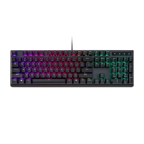 Cooler Master MasterKeys MK750 RGB Mechanical Gaming Keyboard – Cherry MX Red Switches, 16.7M RGB Lighting, 1000Hz Polling Rate, Detachable Wrist Rest, USB-C, Onboard Memory - Image 6