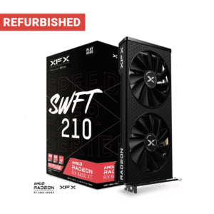 XFX Speedster SWFT 210 AMD Radeon™ RX 6650 XT Core Gaming Graphics Card with 8GB GDDR6, AMD RDNA™ 2 (Refurbished)