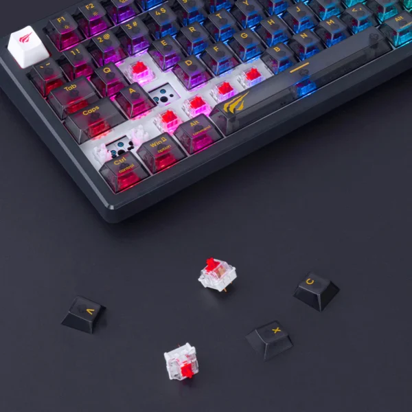 HAVIT GAMENOTE KB875L RGB Gaming Keyboard - Image 7