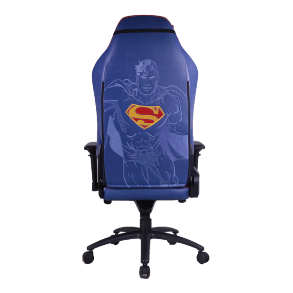 GAMEON x DC Licensed Gaming Chair With Adjustable 4D Armrest & Metal Base - Superman - Image 6