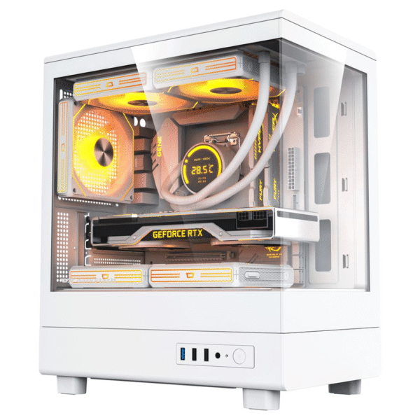 DarkFlash DB330M M-ATX Gaming Pc Case - Image 5