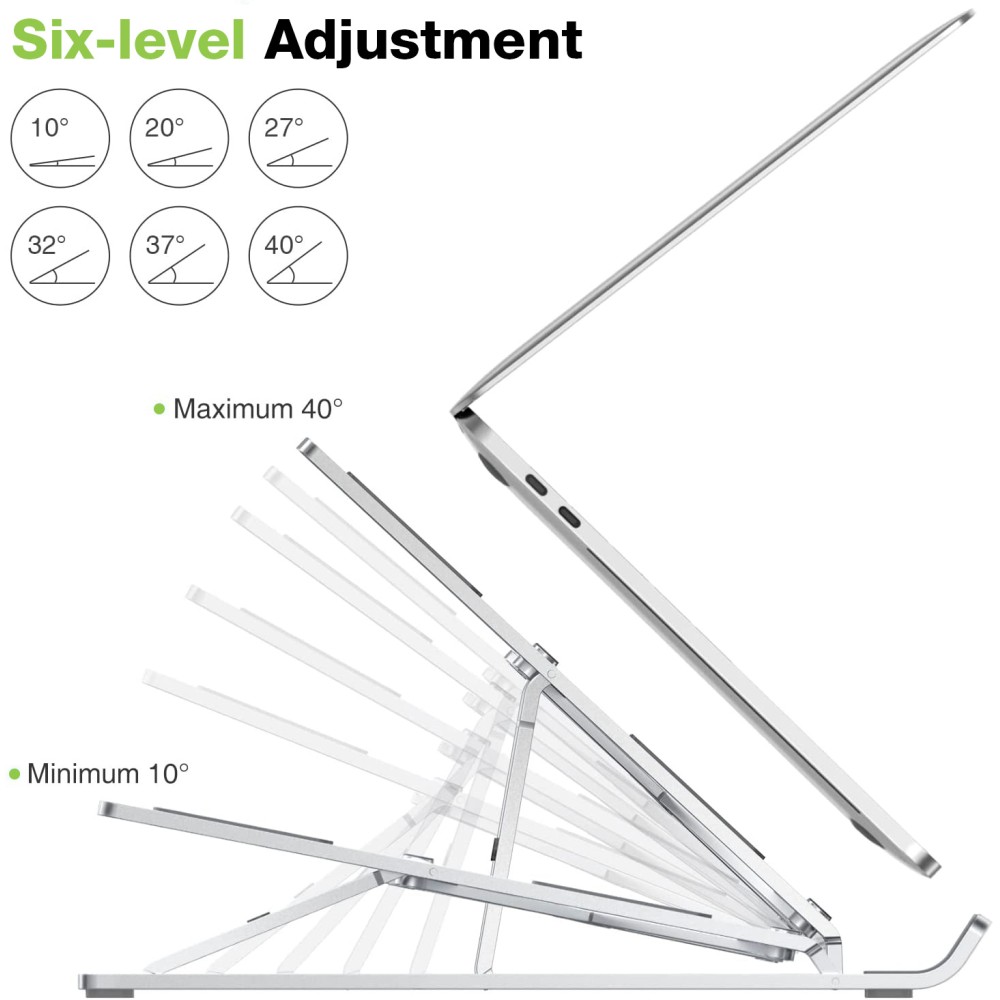 Smart Flexi Laptop Stand Aluminium Alloy - Image 5