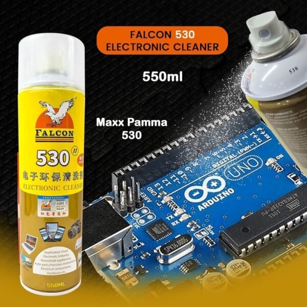 Falcon 530 Electronic Contact Cleaner Spray 550 ml - Image 4