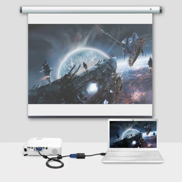 VGA to VGA Cable, Male to Male Monitor Cable for PC Laptop TV Projector - Image 2