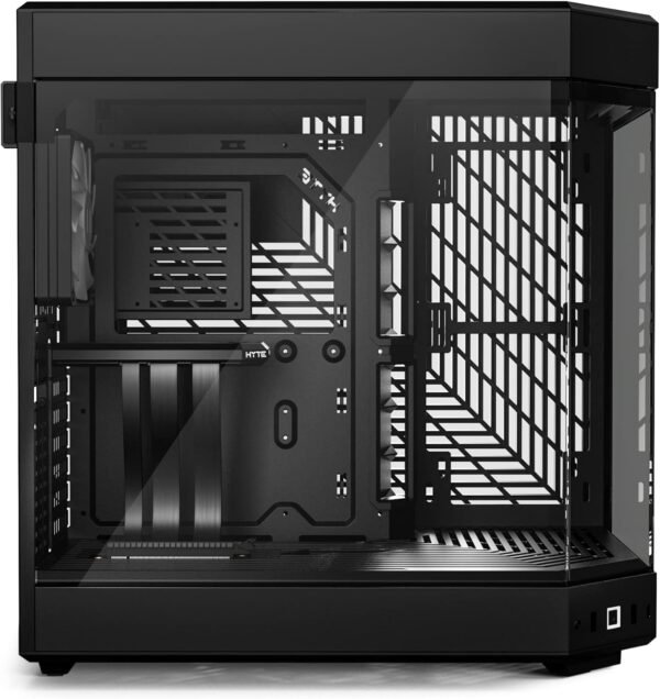 HYTE Y60 Modern Aesthetic Dual Chamber Panoramic Tempered Glass Mid-Tower ATX Computer Gaming Case - Image 9