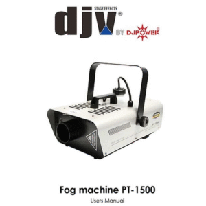 DJ Power PT-1500 Fog Machine