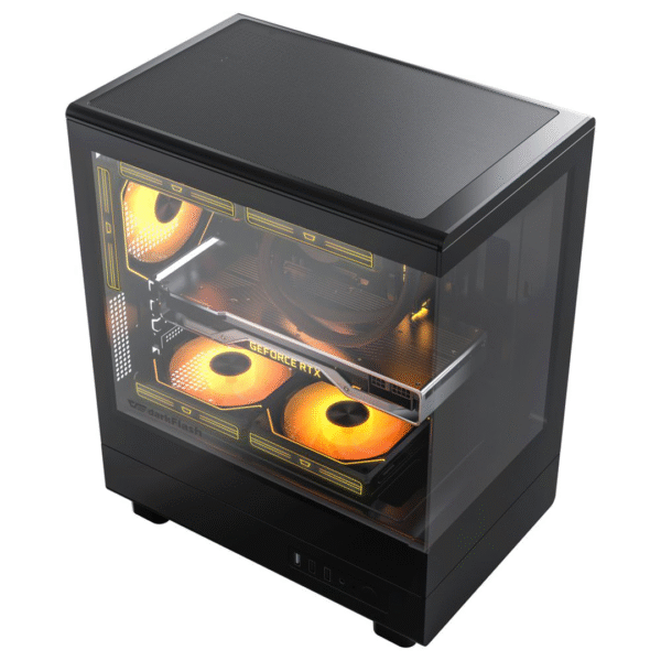 DarkFlash DB330M M-ATX Gaming Pc Case - Image 4