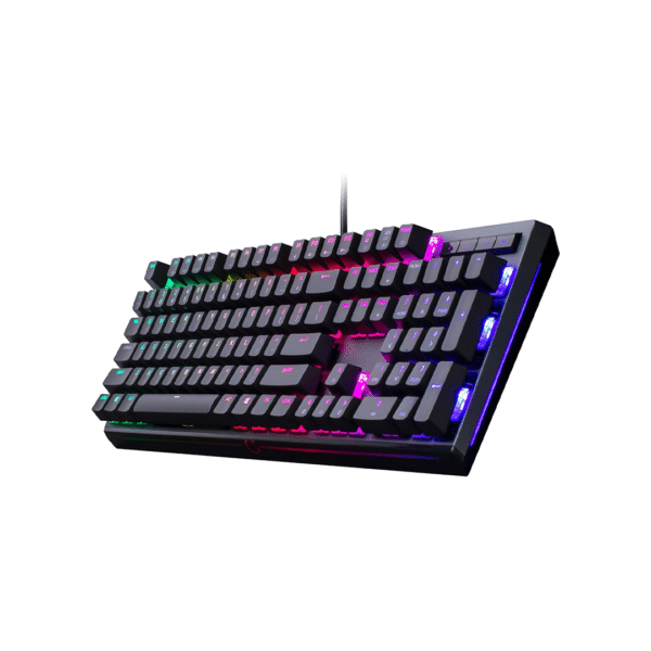 Cooler Master MasterKeys MK750 RGB Mechanical Gaming Keyboard – Cherry MX Red Switches, 16.7M RGB Lighting, 1000Hz Polling Rate, Detachable Wrist Rest, USB-C, Onboard Memory - Image 7
