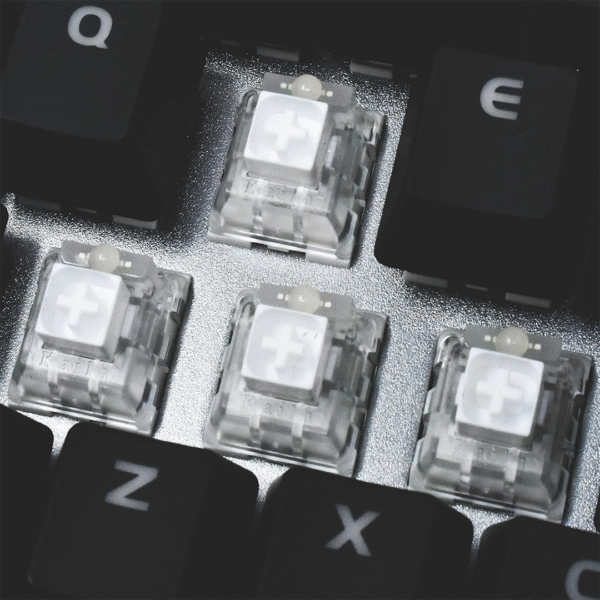 Patriot Viper Gaming V765 Mechanical RGB Illuminated Gaming Keyboard - Water & Dust Resistant (IP56), Kailh Box Switches (Clicky & Tactile), 104 Keys, Removable Magnetic Palm Rest - Image 7