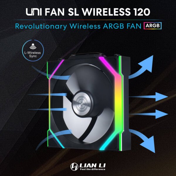 LIAN LI  UNI FAN SL120 WIRELESS 120-3 - Image 2