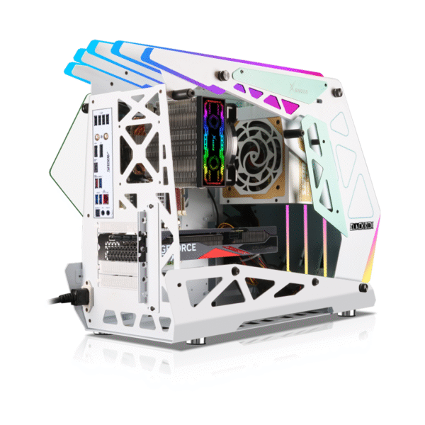 XANDER Gaming CASE ARGB Strip ATX Tempered Glass Case - Image 9