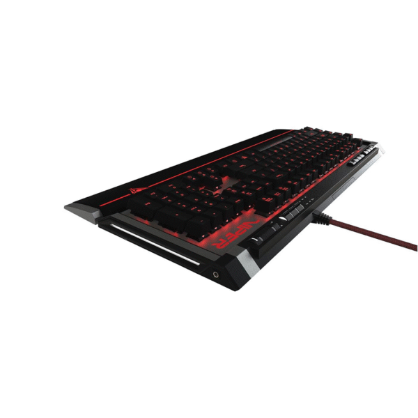 Patriot Viper V770 Mechanical Gaming Keyboard Full RGB Lighting - Kailh Red Switches, 5 Dedicated Macro Keys, Audio/USB Pass-Through Ports, Aircraft-Grade Aluminum Chassis, Removable RGB Magnetic Palm Rest - Image 8