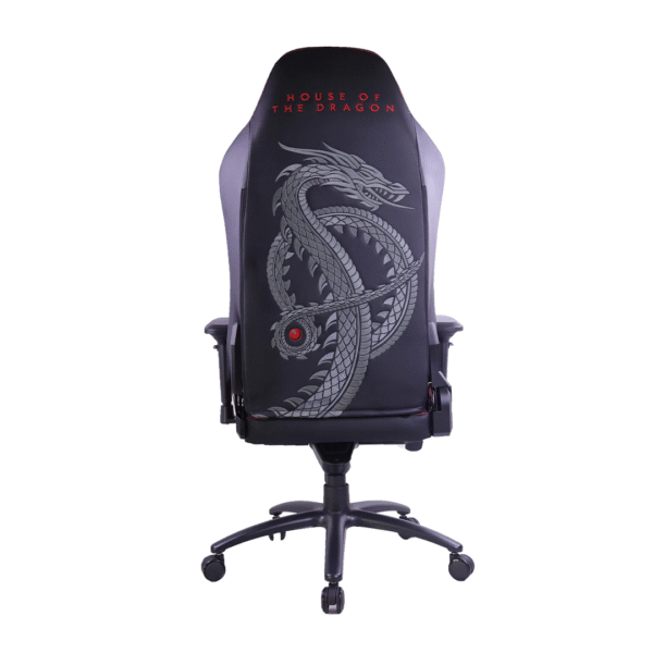 GAMEON x DC Licensed Gaming Chair With Adjustable 4D Armrest & Metal Base - House of The Dragons - Image 8