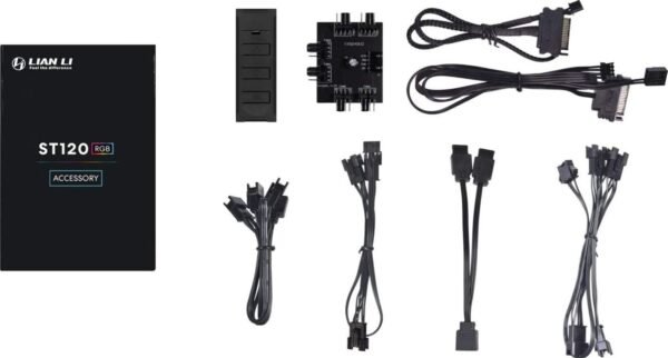 LIAN LI ST120 Fan Triple Black - Image 4