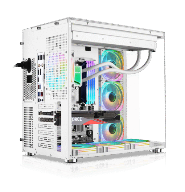XANDER VELOX PRO ARGB ATX TEMPERED GLASS CASE 7 FANS - Image 4