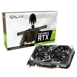 Galax GeForce RTX 3050 EX Graphics Card | Up to 1837 Mhz, 6GB GDDR6, 96-bit, 1-Click OC, 3 x DisplayPort 1.4a, HDMI 2.1, PCI-E 4.0, NVIDIA DLSS | Advanced AI & Ray Tracing Performance