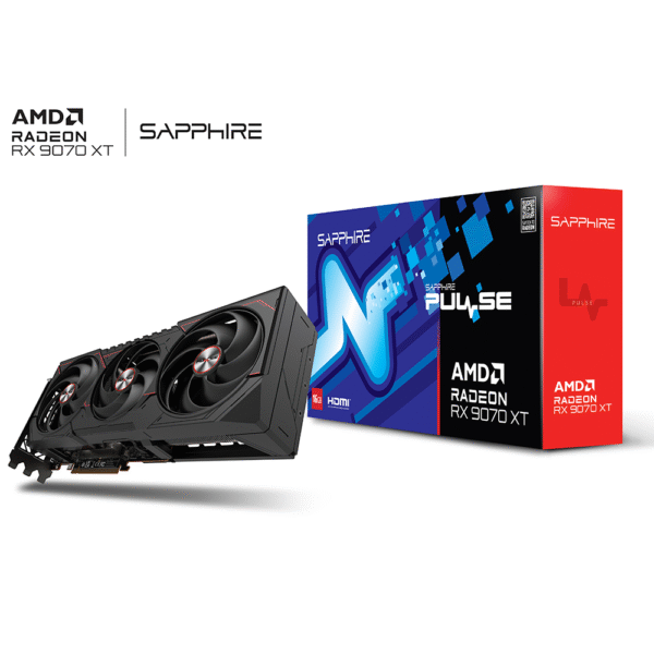 SAPPHIRE PULSE AMD Radeon™ RX 9070 XT GPU