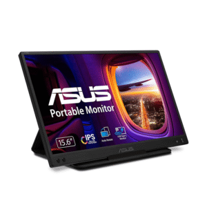 ASUS ZenScreen 15.6” 1080P Portable USB Monitor (MB166C) - Full HD, IPS, USB Type-C, , Tripod Mountable, Anti-Glare Surface, Protective Sleeve
