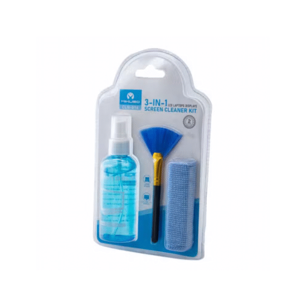 3-in-1 Multipurpose Laptop Cleaning Kit Microfiber, Brush Cleaner Set for Keyboard PC Screen Phone CLN-016