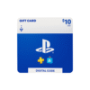 PlayStation Gift Cards - 10$