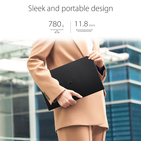 ASUS ZenScreen 15.6” 1080P Portable USB Monitor (MB166C) - Full HD, IPS, USB Type-C, , Tripod Mountable, Anti-Glare Surface, Protective Sleeve - Image 3