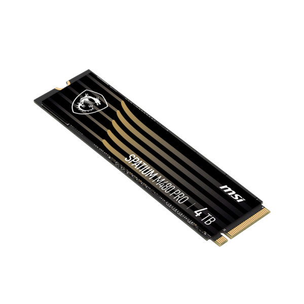 MSI SPATIUM M480 PRO PCIe 4.0 NVMe M.2  Internal SSD PCIe Gen4 NVMe (SPATIUM M480 PRO PCIe 4.0 NVMe M.2 ) - Image 5