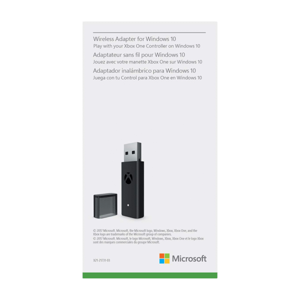 Wireless USB Receiver for Xbox One Elite Series S X Controller 2nd Generation Adapter for Windows PC 10 Laptops Gamepad Adapter - Image 5