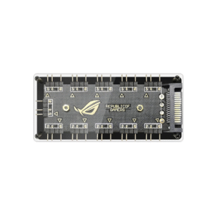 Hot Sell Gaming Computer 11 Ways Computer Fan Controller Chassis Fan Hub ARGB SYNC 5V- 3PIN Multi-interface Argb Fan Controller