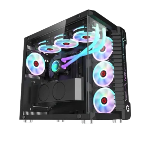GAMEON Emperor Midnight III Series Mid Tower Gaming Case - Black,  GO-EMPERORIII-M