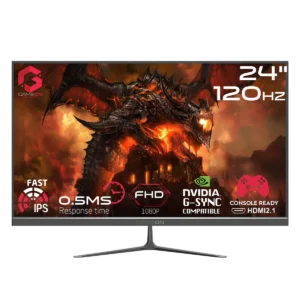GAMEON GOES24FHD120IPS Essential Series 23.8" FHD, 120Hz, 0.5ms Fast IPS Gaming Monitor (Support PS5) - Black