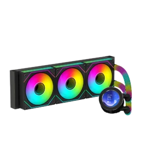 GAMEON - KRAKEN N360 LCD Display Liquid CPU Cooler 360mm With ARGB Tube - BLACK/WHITE
