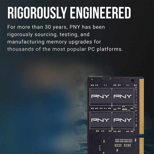PNY Performance DDR4 3200MHz Notebook Memory | SO-DIMM Laptop RAM | High-Speed DRAM Upgrade - Image 6