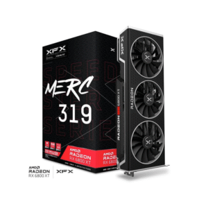 XFX Speedster MERC 319 AMD Radeon™ RX 6800 XT CORE Gaming Graphics Card with 16GB GDDR6, AMD RDNA™ 2