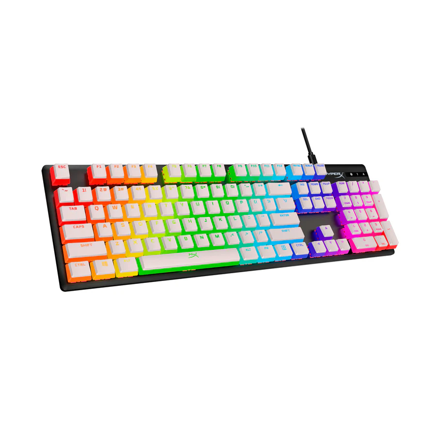 HyperX Pudding Keycaps - Full Key Set - PBT - Black (US Layout) - Image 2