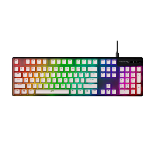 HyperX Pudding Keycaps - Full Key Set - PBT - Black (US Layout) - Image 3