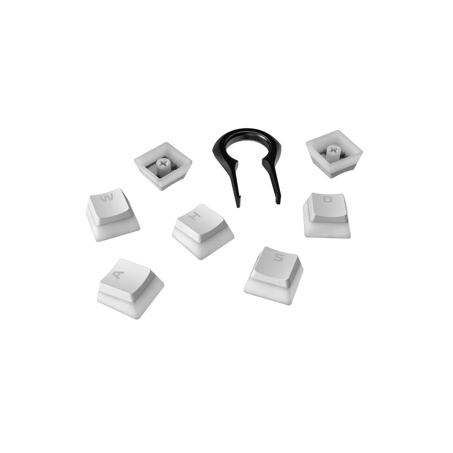 HyperX Pudding Keycaps - Full Key Set - PBT - Black (US Layout)