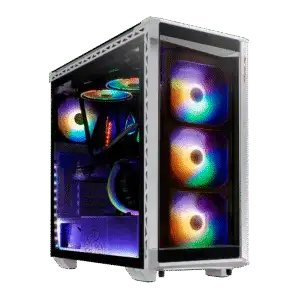 BATTLECRUISER Super Mid-Tower PC Chassis-WHITE