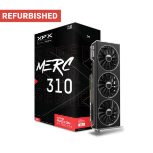 XFX Speedster MERC310 AMD Radeon RX 7900XTX Black Gaming Graphics Card with 24GB GDDR6, AMD RDNA 3 (Refurbished)