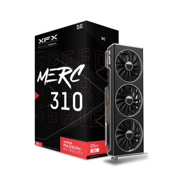XFX Speedster MERC310 AMD Radeon RX 7900XT RDNA 3 Black Edition 20GB GDDR6 Graphics Card