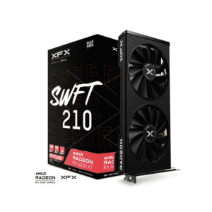 XFX Speedster SWFT 210 AMD Radeon™ RX 6650 XT Core Gaming Graphics Card with 8GB GDDR6, AMD RDNA™ 2