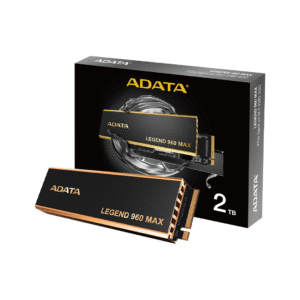 ADATA LEGEND 960 MAX 2TB – Gen4 NVMe SSD | 7,400MB/s Read | PS5 Ready | 5-Year Warranty