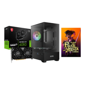 RTX 4060 x i5-12400F Gaming PC – 16GB RAM | 500GB SSD | ARGB Case | 2-Year Warranty
